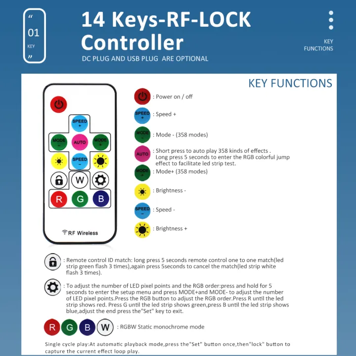 LED%20Dream%20Color%20Controller%2017Keys%20USB%20DC%205-24V%20RF%20Lock%20Remote%20RGB%20Pixel%20Music%20Control%20for%20SPI%20RGBIC%20Full%20Color%20LED%20Strip%20Light%20-%20Image%203