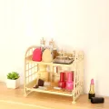 1PC High Appearance Horizontal Desktop Storage Shelf Simple Multi-storey Dormitory Storage Shelf Computer Office Available. 