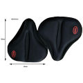 Increase and Widen Bicycle Silicone Cushion Cover Thickened Mountain Electric Vehicle Seat Cover Bicycle Saddle Cover.