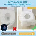 Disposable Toilet Seat Cover Portable Travel Camping Hotel Bathroom Toilet Mat Pads Degradable Soluble Water Toilet Covers Paper.