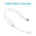 Smart USB 5V TUYA LED Strip RGB Dimmer Dimmable LED Light WIFI Controller for 4pin 5050SMD 2835SMD Neon Tape Work with Alexa. 