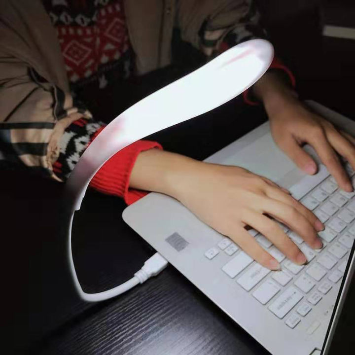 USB Direct PlugIn Portable Book Lamp Led Eye Protection Study Night