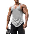 Gym Fitness Bodybuilding Muscle Tank Tops Summer Cotton Breathable Sleeveless Y-back T-shirt Mens Sport Workout Muscle Vests. 