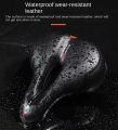 Ergonomic Hollow Breathable Bicycle Saddle for Men & Women – Gel Cushion Shock Absorbing MTB Road Bike Seat | Z-ZUODIAN-1. 