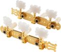 Classical Guitar Tuning Machines Heads Pegs Keys, Gold. 