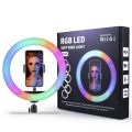 high qualcolor 10" 26cm LED Ring Light Camera Lamp Selfie fill light Holder stand for Makeup Live hot in sale. 