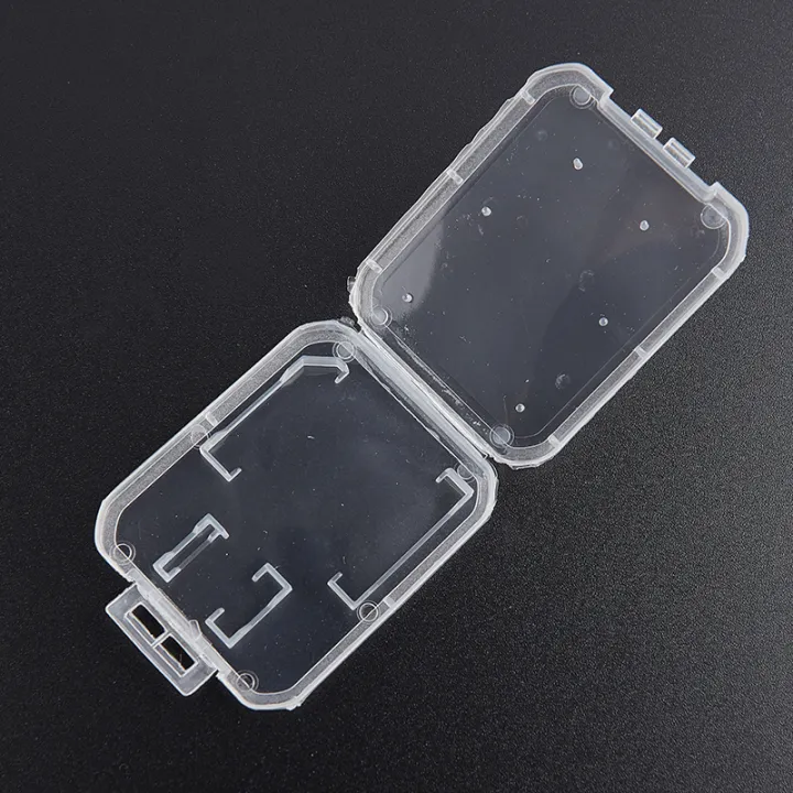 10pcs%20Transparent%20Standard%20TF/SD%20Memory%20Card%20Case%20Holder%20Box%20Storage%20Boxes%20Protection%20Holder%20Memory%20Card%20Clear%20Plastic%20Case%20-%20Image%204