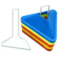 10/70 Pcs Triangle Football Training Cones Soccer Ball Practice Field Marking Sports Agility Training Discs Football Equipment. 