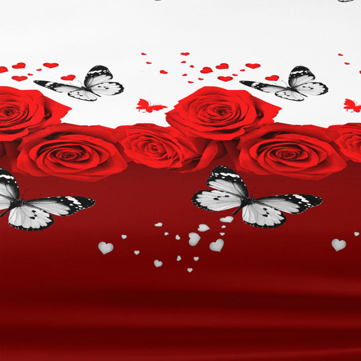 1%20Piece%20of%20Floral%20and%20Butterfly%20Sing%20Pattern%20Frosted%20Bedsheet,%20Bedroom%20Printed%20Bedspread,%20Bedding%20(Excluding%20Pillowcases)%20-%20Image%206