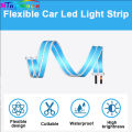 2PCS DRL Car Flexible LED Daytime Running Lights Turn Signal Lamp Headlight Waterproof 30cm 45cm 60cm White Red Yellow Blue. 
