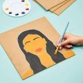 Wood Sheet MDF board for Art and Craft. Lippan Art. Resin Art and Cut Customize Shape for your Art and Craft Projects .. 