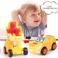 Transformers robots car friction car 2in 1 function. 