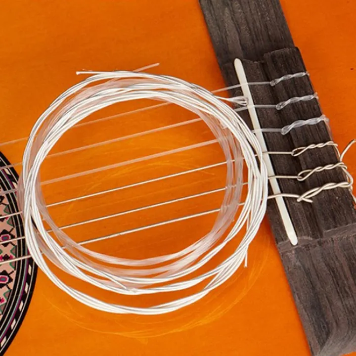 6pcs Guitar Strings Nylon Silver Strings Set for Classical Classic ...