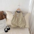 2pcs Baby Suits Newborn Boy Clothes Summer Short Sleeves Stripe Baby Tops with Jumpsuit Two Piece Sets 0-2yrs.