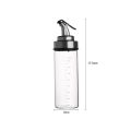 Shatterproof Glass Olive Oil Dispenser Bottle Leakproof Oil Dispenser with Spouts Cooking Oil and Vinegar Cruet Dispenser Bottle. 