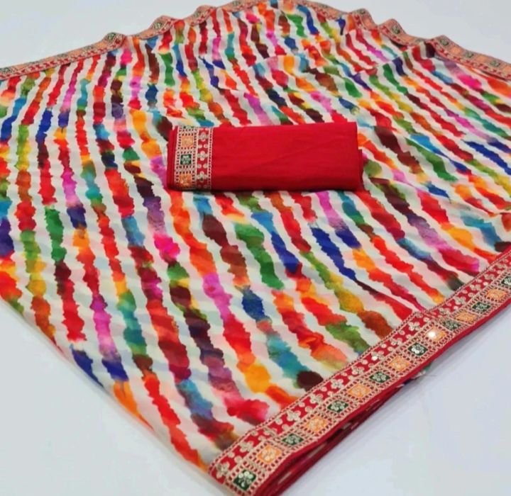 Bollywood%20Georgette%20Saree%20Women%20(Multicolor)%20-%20Image%202