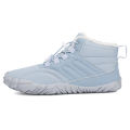 Winter Warm Running Barefoot Shoes Women Men Camping Sneakers Waterproof Non-Slip Breathable for Outdoor Walking.