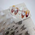 Gold Silver Butterfly New Bronzing High Quality Adhesive Gilded Nail Stickers Nail Art Decorations Nail Decals Design T-2559.