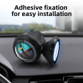 HD High-Precision Car Compass Inclinometer Slope Meter Vehicle Declinometer Gradient Finder Tool Car Accessories. 