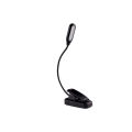 Adjustable LED Clip-On Desk Lamp Battery Powered Flexible Study Reading Battery Learning Book Lamp Portable Bedroom Light. 