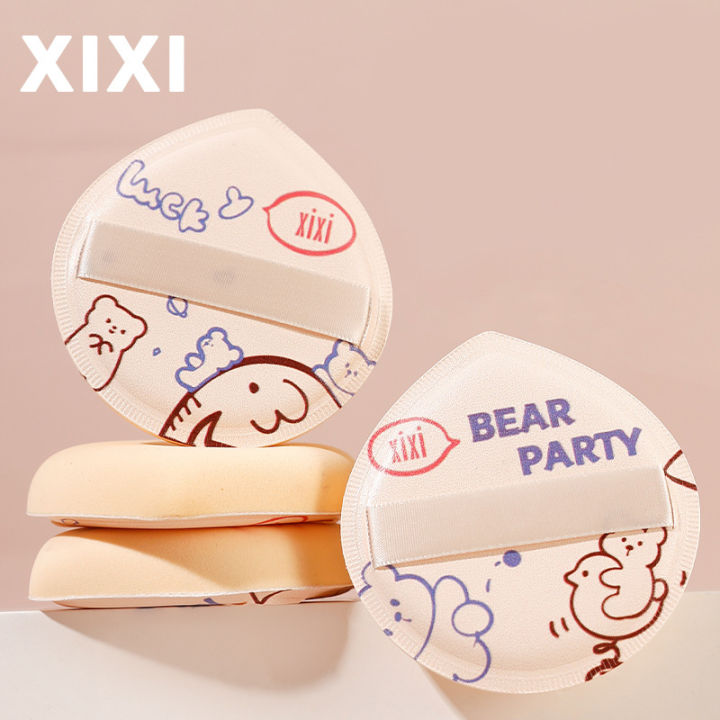 Xixi Makeup Sponge Soft Does Not Fade Both Wet and Dry for Perfect Foundation Fashionable Powder Puff