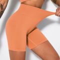 Women Seamless Knited Shorts High Waist Hip Lift Tights Gym Workout Running High Elastic Fashion Slim Yoga Fitness Leggings.