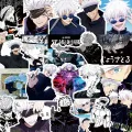 10/30/75pcs Cool Anime Jujutsu Kaisen Stickers Satoru Gojo Decals Skateboard Laptop Motorcycle Waterproof Classics Toys Sticker. 