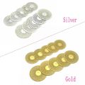 5pcs Dental Diamond Disc Disks Double Sided Grit Cutting Disc Tool Thickness Dental Lab C19/220. 