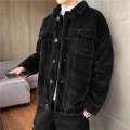 Double-Layered Heavy Outside Fur Winter Jacket For Men - Multicolor | Fashion | Winter Jacket For Men. 