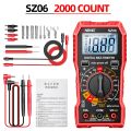 ANENG SZ06 Smart Digital Multimeter 2000 Count 600V AC/DC Voltage Meter 10A DC Current Ohm Resistance Diode Measuring Test Tools. 