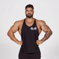 Men's Athletic Stringer Tank, Slim - Fit Gym Vest, Tailored for Bodybuilders & Workout Enthusiasts Pursuing Muscle Definition. 