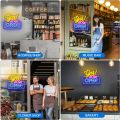 Open Neon Signs Bright LED Neon Light sign Advertisement Board Display Sign Walls Window Door Bar Shop Coffee Salon Store. 