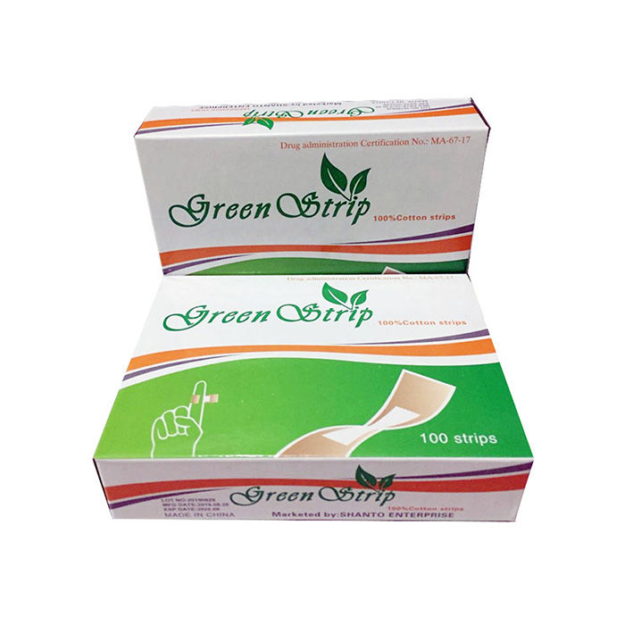 Green Strip - One time Bandage - Full Box - 100pcs