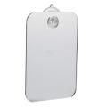 Acrylic Anti Fog Mirror Shower Shaving Fogless Mirror Washroom Travel Accessories For Women Makeup Man Shaving Bathroom Tools. 
