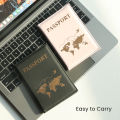Passport Cover Passport Holder World Map Organizer Protective Card Case Credit Card Holder ID Document Passport Wallet. 
