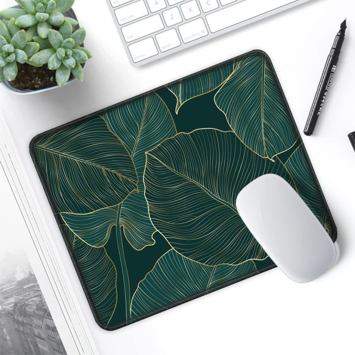PC Small Keyboard Table Mats Mouse Pad Locking Edge Gabinete Mausepad Computer Mat Geometric Art Gaming Office Accessories Rug 