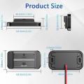 RV USB Outlet QC3.0 Motorcycle USB Fast Charger 2 Ports DC 12-24V 66W Quick Charger Socket Panel RV Phone Charger Outlet for RV. 