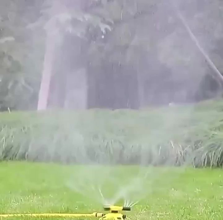 360 Degree Automatic Rotating Water Pipe Set Garden Lawn Sprinkler Yard Large Area Coverage Watering Irrigation Sprayer