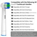 8 Pcs Replacement Professional Electric Toothbrush Heads Compatible with Braun Oral b Brush Heads.