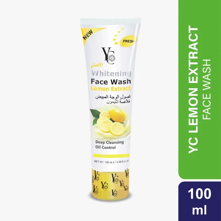 YC%20Whitening%20Face%20Wash%20Lemon%20Extract%20-%20Image%202
