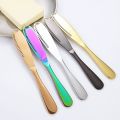 Butter Knife Holes Cheese Dessert Knife Stainless Steel Jam Knife Cutlery Toast Wipe Cream Bread Cheese Cutter Kitchen Tools. 