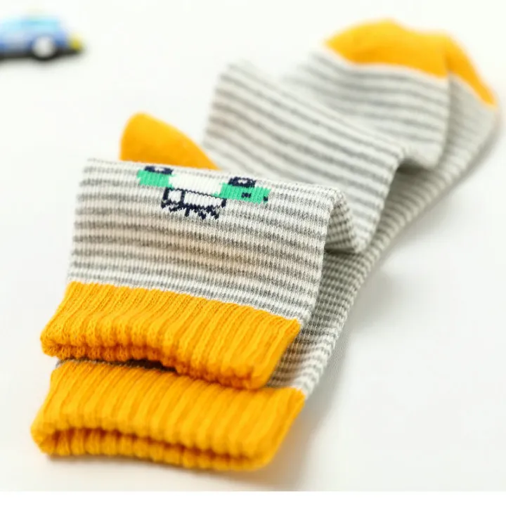 New%20Children's%20Socks%20Cotton%20Striped%20Car%20Boys'%20Socks%20Spring%20Autumn%20Cartoon%20Student%20Socks%20For%20Boys%203-15%20Year%20-%20Image%206