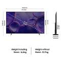 SAMSUNG 65 inch Crystal UHD 4K Smart LED Tv UA65U8500F Metal Stream Design. 