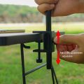 Outdoor Camping Lantern Stand, Tabletop Aluminum alloy Detachable Lantern Hangers Portable Lighting Brackets, Hiking Equipment. 