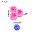 Ping-Pong Daisy Flowers Silicone Mold DIY Rose Floral Resin Phone Case Head Rope Hair Accessories Mold Flower Chocolate Mold. 