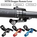 BUCKLOS Telescopic Seatpost Controller MTB Dropper Seat Post Lever Bicycle Seat Shock Remote Lever Bike Suspension Seat Post. 