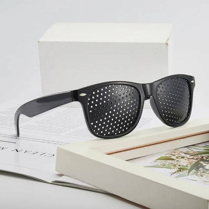 Men%20And%20Women%20Improving%20Vision%20Anti%20Myopia%20Astigmatism%20Glasses%20With%20Holes%20For%20Correcting%20Fatigue%20Pinhole%20Glasses%20-%20Image%202