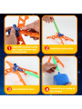 Kids' Rocket Pedal Launcher, Outdoor Rocket Flying Toy, Children's Jumping Sports Toy (Separate Accessory Packs for Purchase). 