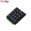3*4 4*4 Matrix Switch Keyboard Keypad Array Module ABS Plastic Keys 4x4 3x4 12 16 Key Button Membrane Switch DIY Kit for Arduino. 