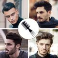 3 PCS 3 in 1 Slicked-back Combs Fish Tail Bone Shape Hair Extensions Detangling Styling Coloring Comb.